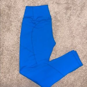 TYC Electric Blue Heart Booty Leggings